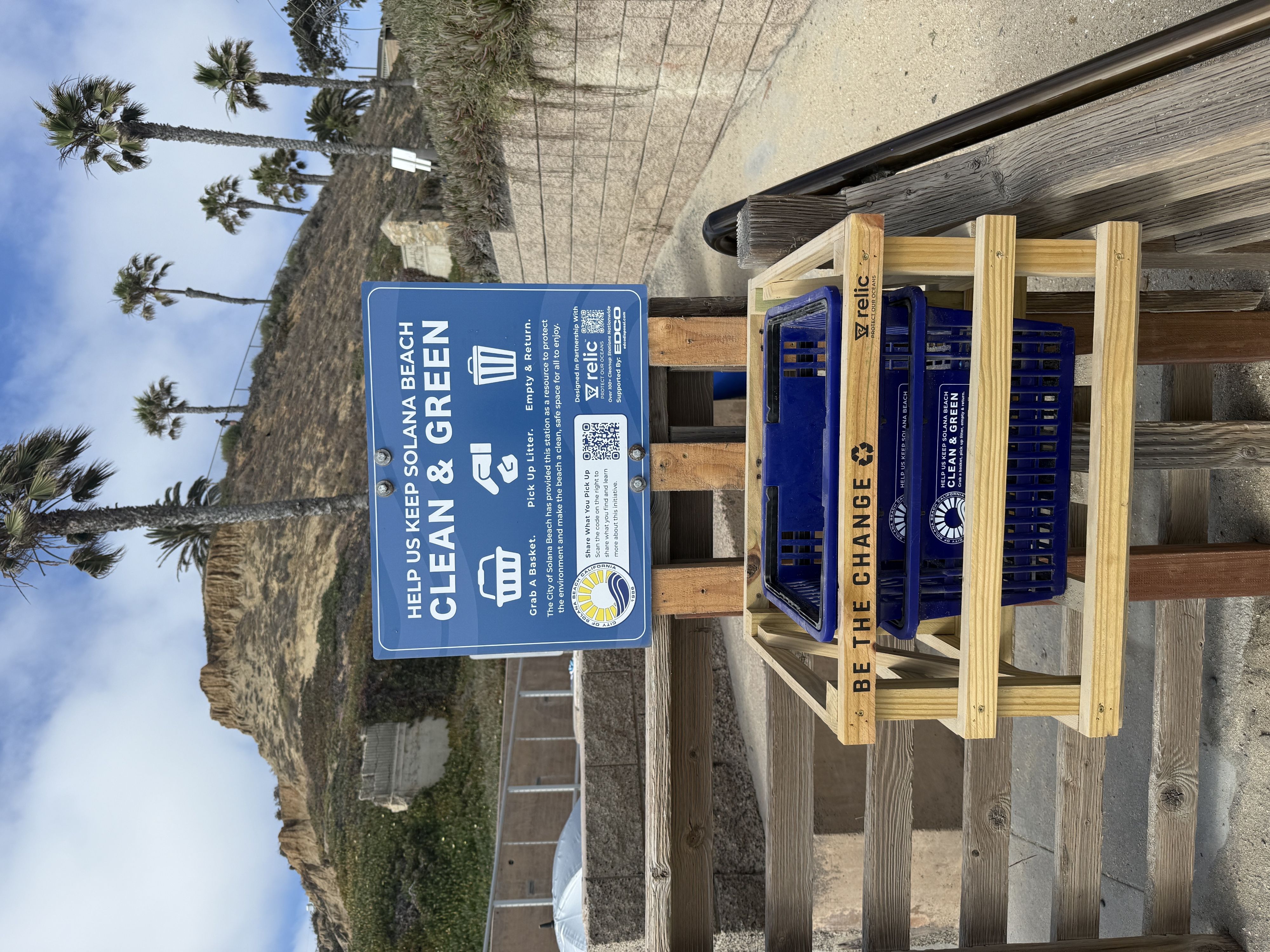 Beach Cleanup Station