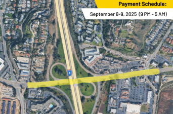 Via De La Valle Paving Road Closure