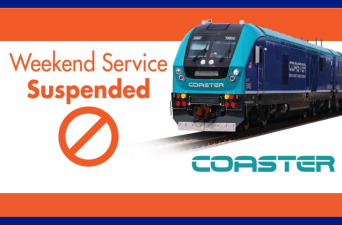 Coastal Rail Service Suspended September 20-21