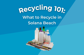 Recycling in Solana Beach